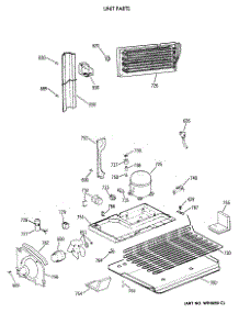 06 - Unit Parts parts for Ge Refrigerator TBH18DAXBRWW from AppliancePartsPros.com