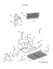 06 - Unit Parts parts for Ge Refrigerator MTX18EAXCRWH from AppliancePartsPros.com