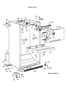 03 - Cabinet Parts parts for Ge Refrigerator MTX18BAXCRAD from AppliancePartsPros.com