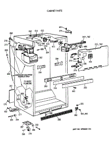 03 - Cabinet Parts parts for Ge Refrigerator TBX19JAXCRAA from AppliancePartsPros.com