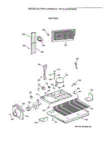06 - Unit Parts parts for Ge Refrigerator TBT21JAXBRAA from AppliancePartsPros.com