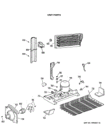 06 - Unit Parts parts for Ge Refrigerator MTX21BASNRWH from AppliancePartsPros.com