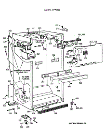03 - Cabinet Parts parts for Ge Refrigerator MTX18GASJRAD from AppliancePartsPros.com