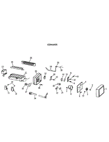 07 - Icemaker parts for Ge Refrigerator MTX21GASSRWH from AppliancePartsPros.com