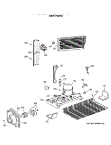 06 - Unit Parts parts for Ge Refrigerator MTX21GASRRAD from AppliancePartsPros.com