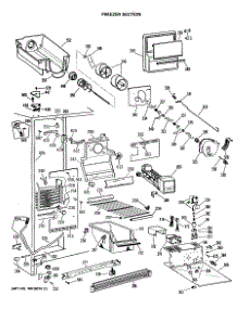 03 - Freezer Section parts for Ge Refrigerator TFX27VRSAAD from AppliancePartsPros.com