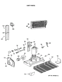 06 - Unit Parts parts for Ge Refrigerator TBX18MASERWH from AppliancePartsPros.com