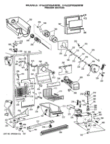 03 - Freezer Section parts for Ge Refrigerator TFG22PRSAWW from AppliancePartsPros.com