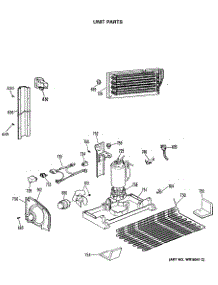 06 - Unit Parts parts for Ge Refrigerator TBX18LASERWH from AppliancePartsPros.com