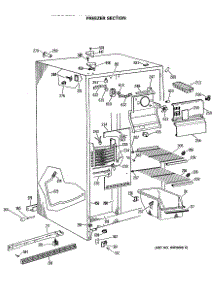 02 - Freezer Section parts for Ge Refrigerator TFC20JASAAD from AppliancePartsPros.com