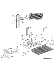 06 - Unit Parts parts for Ge Refrigerator TBX19JASNRWH from AppliancePartsPros.com