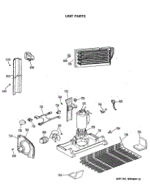 06 - Unit Parts parts for Ge Refrigerator TBX18SASERAD from AppliancePartsPros.com