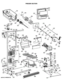 03 - Freezer Section parts for Ge Refrigerator TFC27ZFSBWH from AppliancePartsPros.com