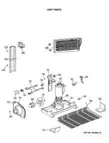 06 - Unit Parts parts for Ge Refrigerator TBX18GASERWH from AppliancePartsPros.com