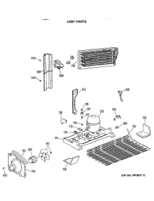 06 - Unit Parts parts for Ge Refrigerator TBH18MASPRAD from AppliancePartsPros.com