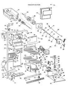 03 - Freezer Section parts for Ge Refrigerator TFX27RLJ from AppliancePartsPros.com