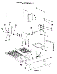 07 - Rear Components parts for Ge Refrigerator TCX20ZMB from AppliancePartsPros.com