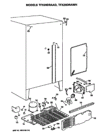 Unit parts for Ge Refrigerator TFX20DRAWHWH from AppliancePartsPros.com