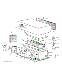 04 - Unit Parts parts for Ge Refrigerator BIS42AJD from AppliancePartsPros.com
