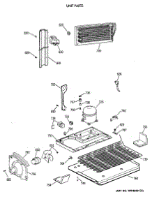 06 - Unit Parts parts for Ge Refrigerator TBG21DAXDRWW from AppliancePartsPros.com