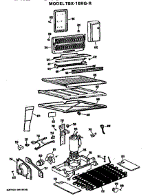 Unit parts for Ge Refrigerator TBX18KGR from AppliancePartsPros.com