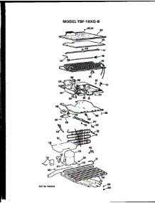Unit parts for Ge Refrigerator TBF16XGB from AppliancePartsPros.com