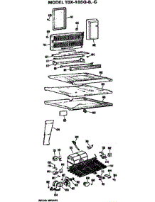 Unit parts for Ge Refrigerator TBX18SGB from AppliancePartsPros.com