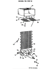 Unit parts for Ge Refrigerator TB12SFB from AppliancePartsPros.com