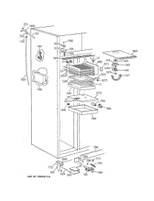 03 - Freezer Section parts for Ge Refrigerator ZIS48NYA from AppliancePartsPros.com