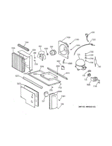07 - Unit Parts parts for Ge Refrigerator ZIS48NXA from AppliancePartsPros.com
