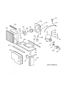 08 - Unit Parts parts for Ge Refrigerator ZISW48DWA from AppliancePartsPros.com