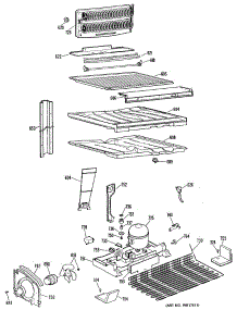 03 - Section3 parts for Ge Refrigerator TBX25ZMFRAD from AppliancePartsPros.com