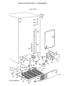 06 - Unit Parts parts for Ge Refrigerator TFK24PRXBAA from AppliancePartsPros.com