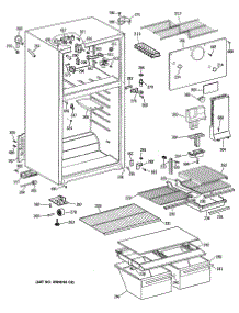 02 - Section2 parts for Ge Refrigerator TBE14DATBRAD from AppliancePartsPros.com