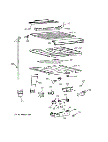 05 - Compartment Separator Parts parts for Ge Refrigerator TBG18DAXSRWW from AppliancePartsPros.com