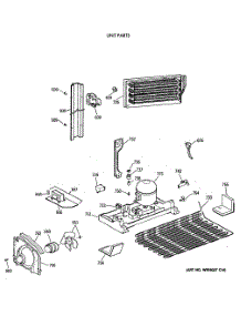06 - Unit Parts parts for Ge Refrigerator TBE18DATMRWH from AppliancePartsPros.com