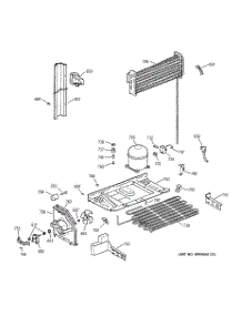 06 - Unit Parts parts for Ge Refrigerator TBX18JABQRBB from AppliancePartsPros.com