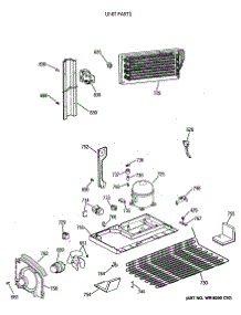 06 - Unit Parts parts for Ge Refrigerator TBX18SAXBLAA from AppliancePartsPros.com