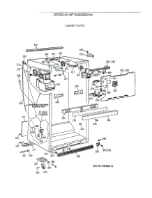 03 - Cabinet Parts parts for Ge Refrigerator MTI18GIXERWW from AppliancePartsPros.com