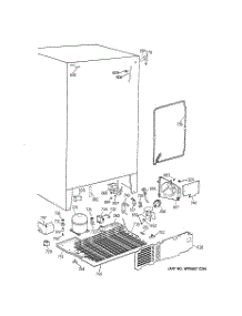 04 - Unit Parts parts for Ge Refrigerator MSK22GRBCAD from AppliancePartsPros.com