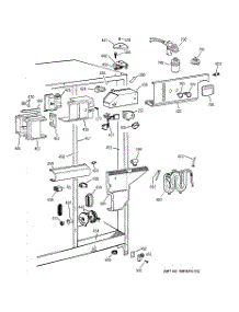 04 - Fresh Food Section parts for Ge Refrigerator TFX27PPBAWW from AppliancePartsPros.com