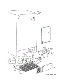 05 - Unit Parts parts for Ge Refrigerator MRSC20KWBCAD from AppliancePartsPros.com