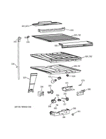 05 - Compartment Separator Parts parts for Ge Refrigerator TBX18CIZBRAA from AppliancePartsPros.com