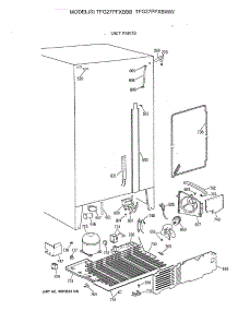 06 - Unit Parts parts for Ge Refrigerator TFG27PFXBBB from AppliancePartsPros.com
