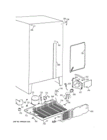 04 - Unit Parts parts for Ge Refrigerator TFZ20JAYDWW from AppliancePartsPros.com