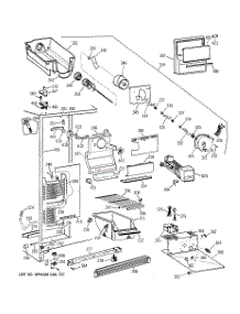 02 - Freezer Section parts for Ge Refrigerator MSK20GWZAAA from AppliancePartsPros.com