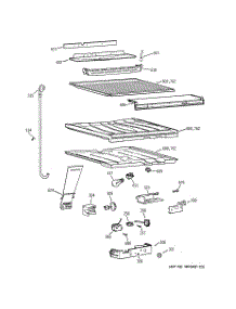 07 - Compartment Separator Parts parts for Ge Refrigerator TBX22PRBMLAA from AppliancePartsPros.com