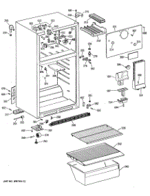 02 - Section2 parts for Ge Refrigerator TBX16SASJLAD from AppliancePartsPros.com