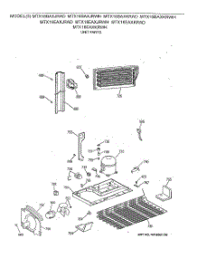 06 - Unit Parts parts for Ge Refrigerator MTX18EAXKRWH from AppliancePartsPros.com