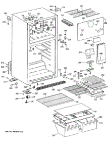 02 - Section2 parts for Ge Refrigerator TBX16DASJRWH from AppliancePartsPros.com